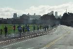 Runners on the course